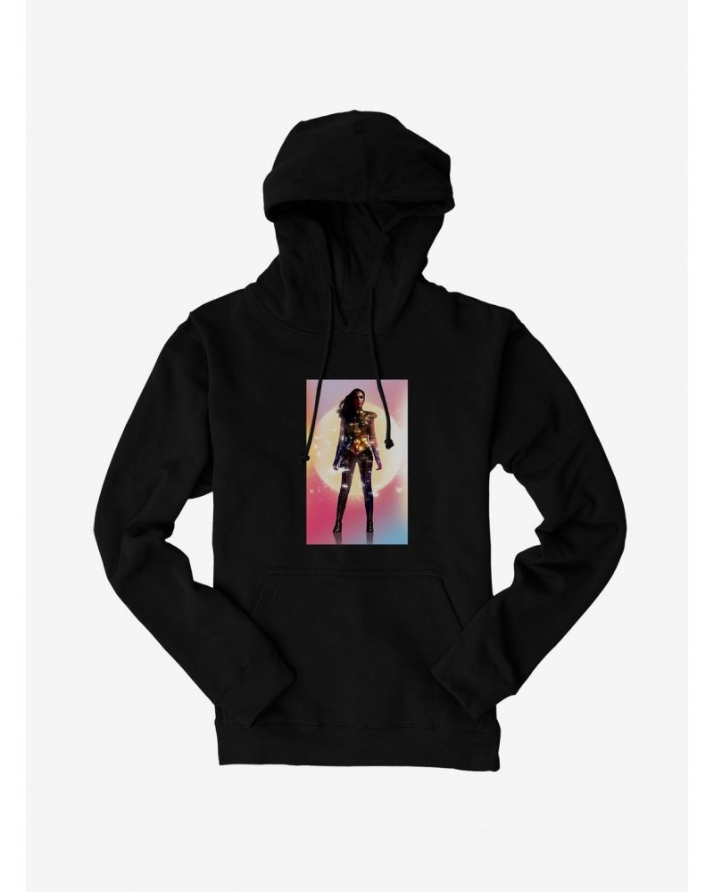 DC Comics Wonder Woman 1984 Sun Silhouette Hoodie $13.47 Hoodies