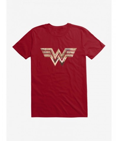 DC Comics Wonder Woman 1984 Gold Logo T-Shirt $7.89 T-Shirts