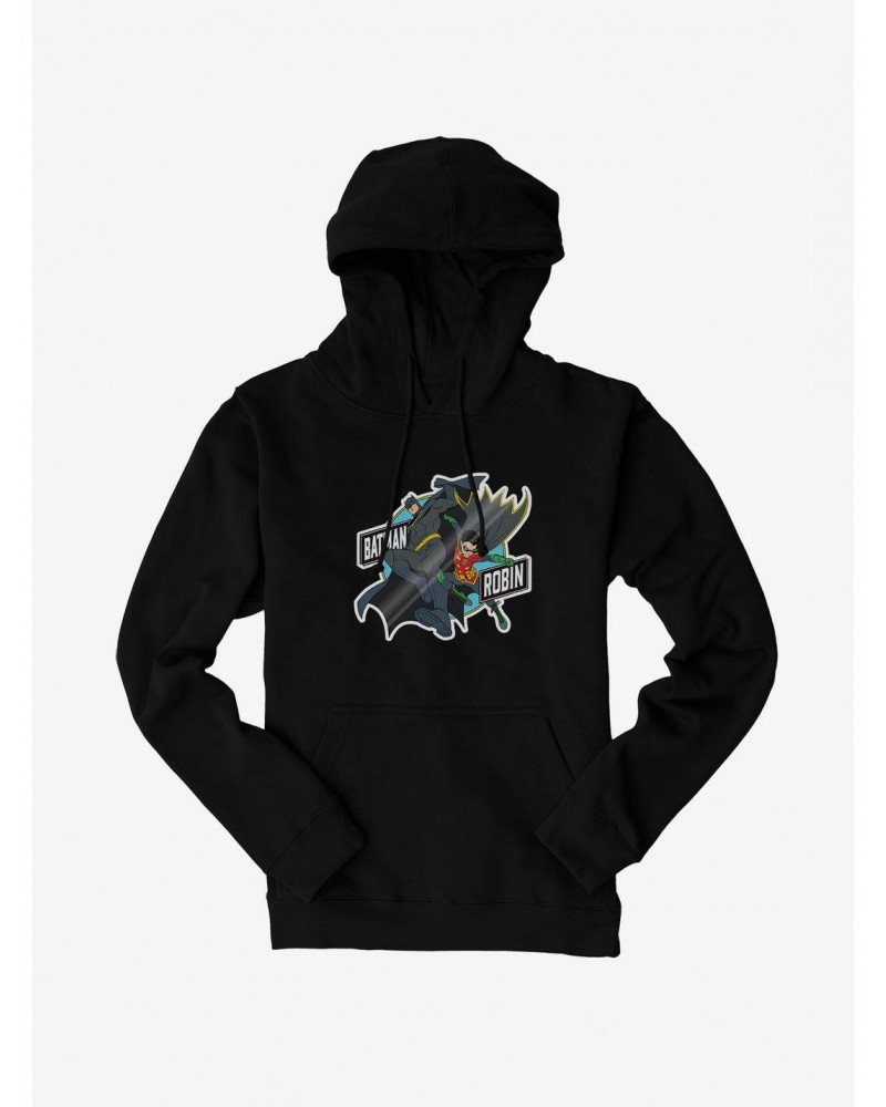 Batman Classic Batman And Robin Attack Hoodie $13.47 Hoodies