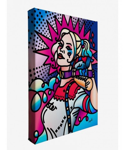 DC Comics Harley Quinn by Lisa Lopuck 11" x 14" Gallery Wrapped Canvas $37.27 Canvas