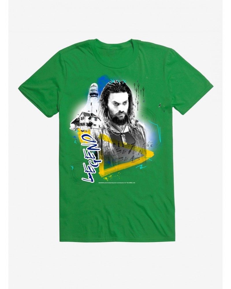 DC Comics Aquaman The Legend T-Shirt $10.76 T-Shirts