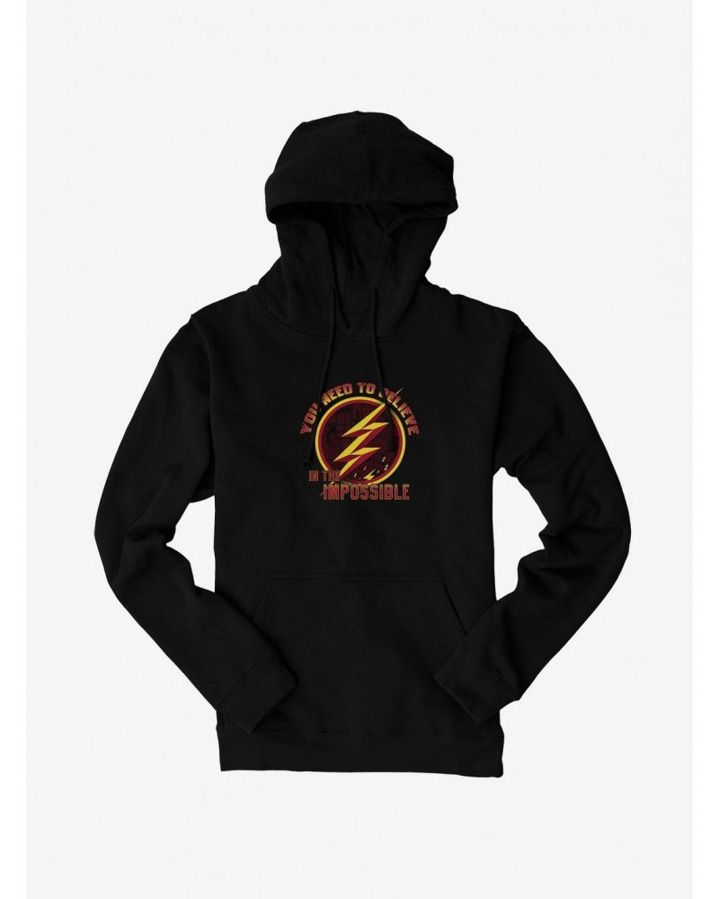 DC Comics The Flash You Need To Believe In The Impossible Hoodie $17.96 Hoodies
