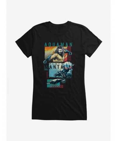 DC Comics Aquaman Black Manta Girls T-Shirt $12.45 T-Shirts