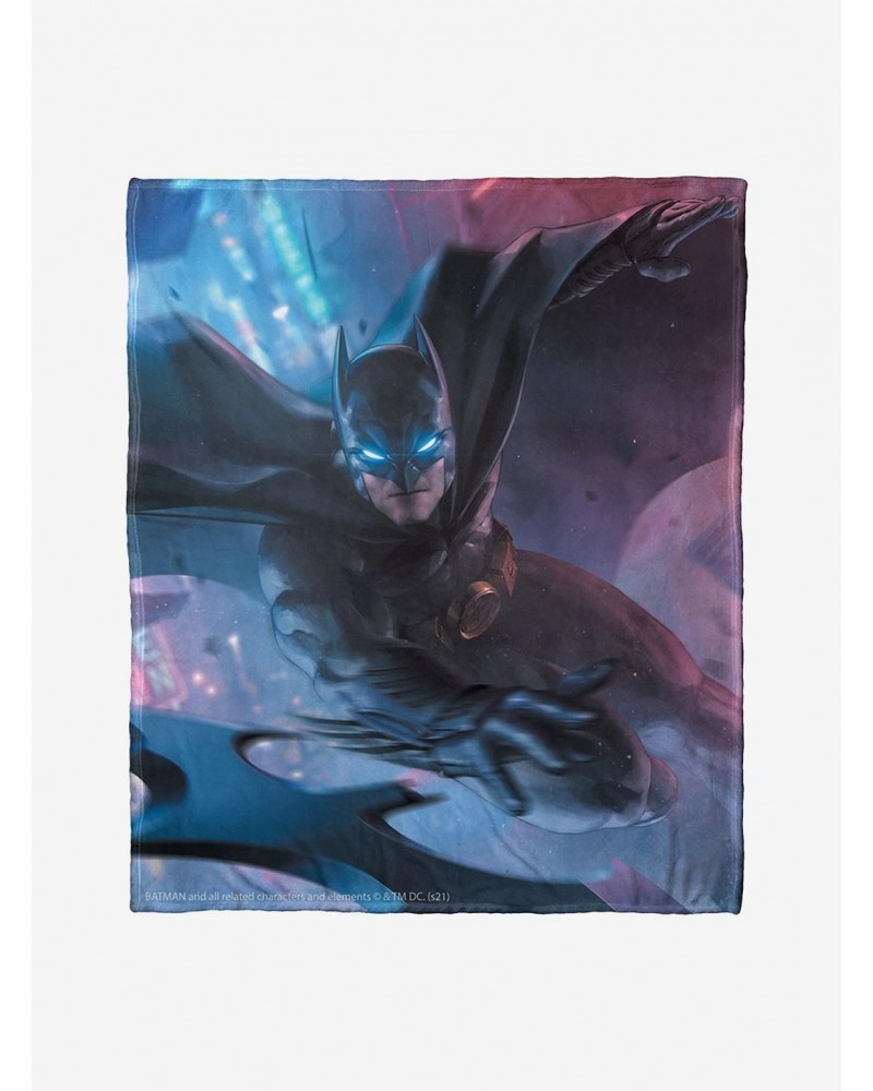 DC Comics Batman Batarang Cover Throw Blanket $28.15 Blankets