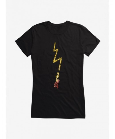 DC Comics The Flash Just A Young Man Girls T-Shirt $12.20 T-Shirts