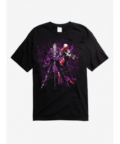 DC Comics Batman Villains Joker Hahaha Black T-Shirt $9.08 T-Shirts