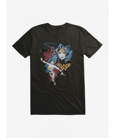 DC Comics Wonder Woman Diana Collage T-Shirt $10.52 T-Shirts