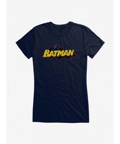 DC Comics Batman 2006 Comics Logo Girls T-Shirt $9.46 T-Shirts