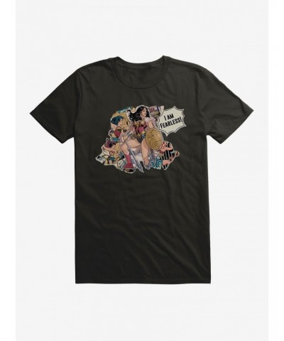DC Comics Wonder Woman I Am Fearless! T-Shirt $10.76 T-Shirts