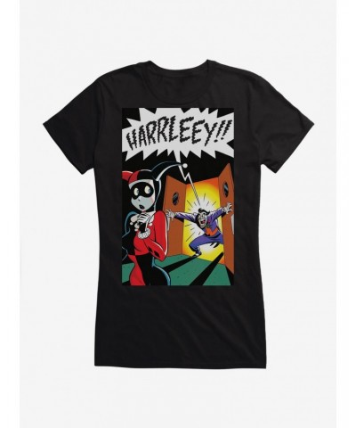 DC Comics Batman Joker and Harley Quinn Girls T-Shirt $11.70 T-Shirts