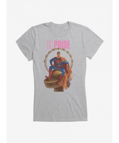 DC Comics Superman Metropolis Pride Girls T-Shirt $12.20 T-Shirts
