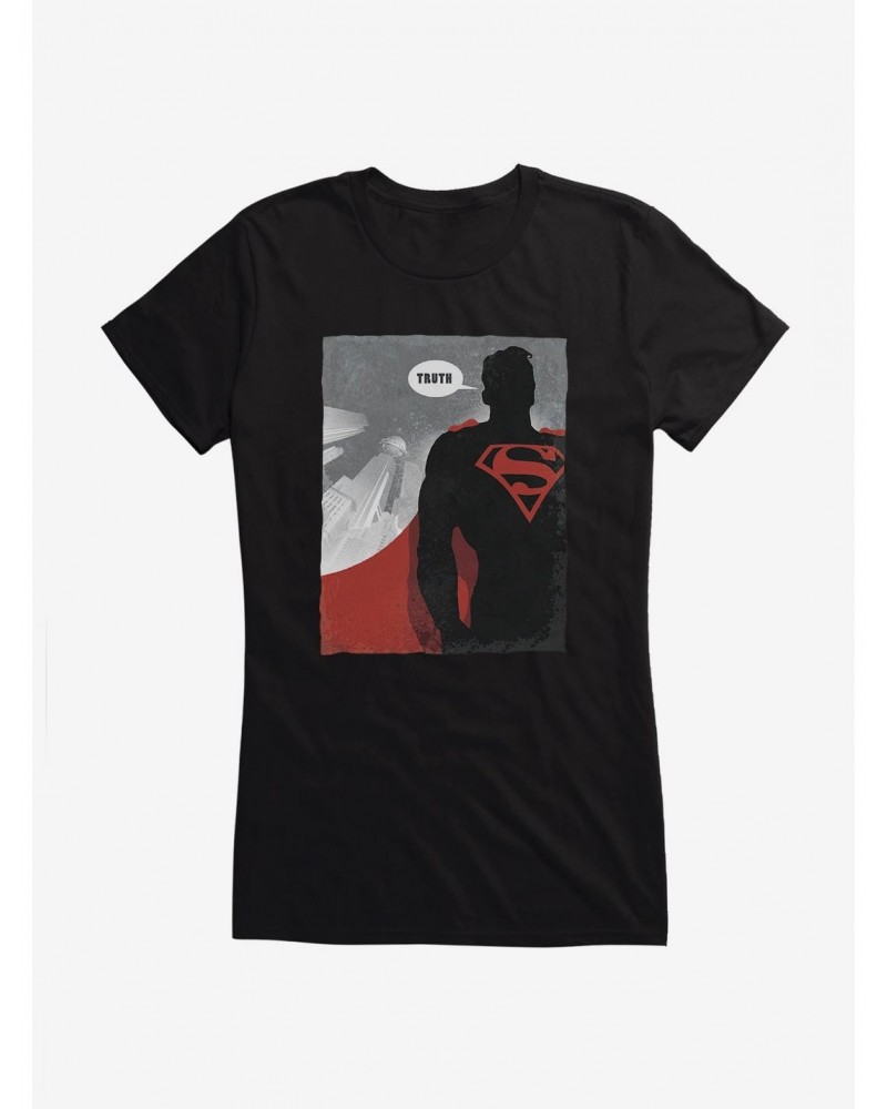DC Comics Superman Speak The Truth Girls T-Shirt $7.72 T-Shirts