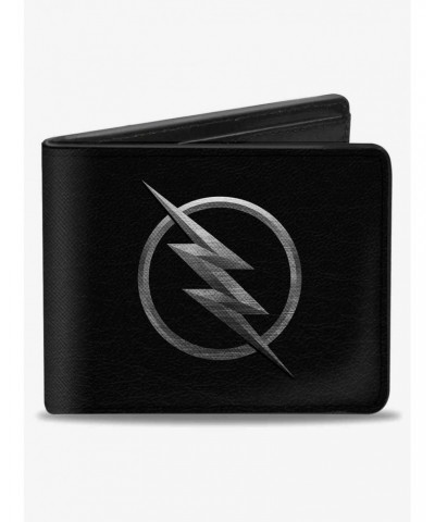 DC Comics Reverse Flash Logo Etching Bifold Wallet $6.27 Wallets