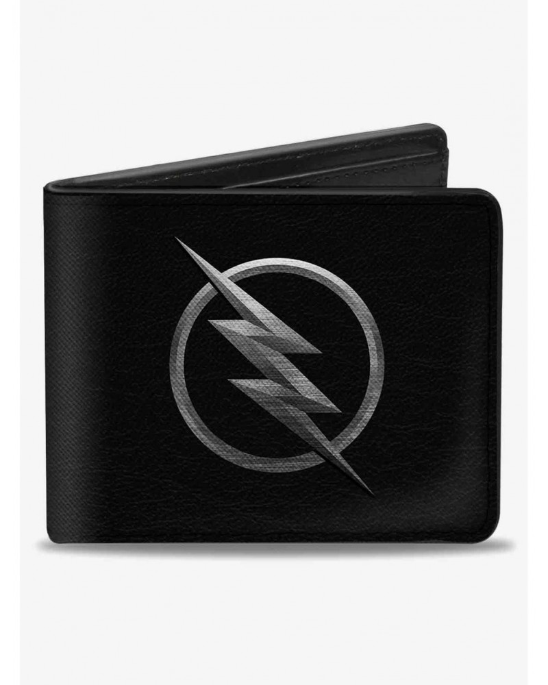 DC Comics Reverse Flash Logo Etching Bifold Wallet $6.27 Wallets