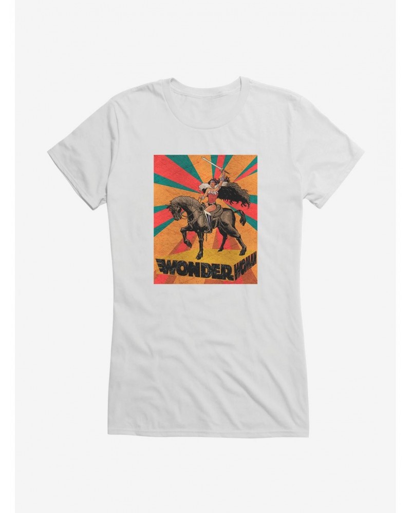 DC Comics Wonder Woman Horse Girls T-Shirt $11.95 T-Shirts