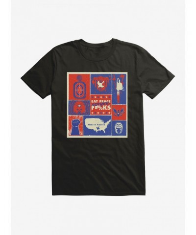 DC Comics Peacemaker Symbols T-Shirt $10.28 T-Shirts