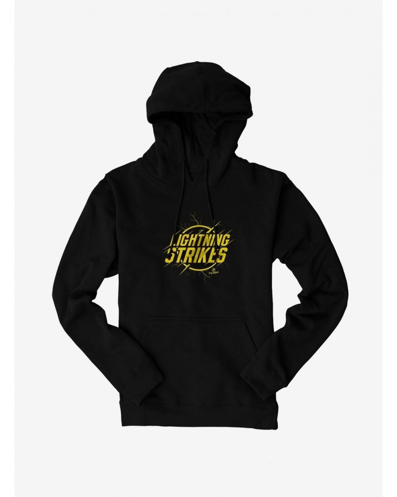 DC Comics The Flash Lightning Strikes Hoodie $21.10 Hoodies