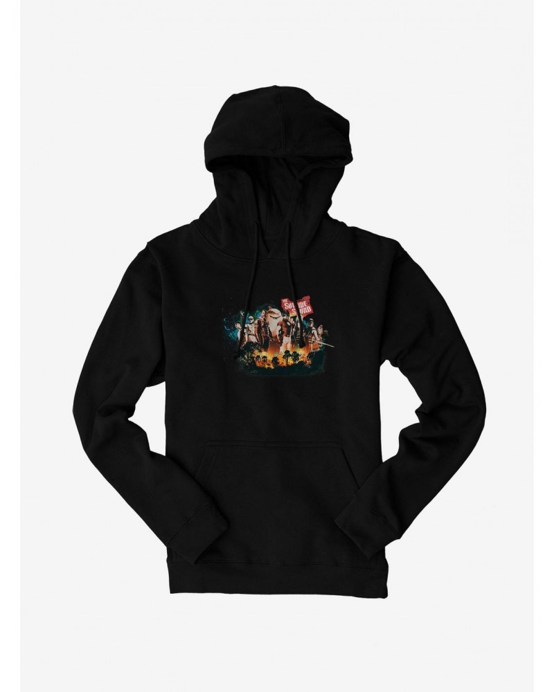 DC Comics The Suicide Squad Character Poster Hoodie $21.10 Hoodies