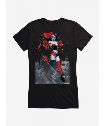 DC Comics Batman Harley Quinn Dynamite Girls T-Shirt $8.47 T-Shirts