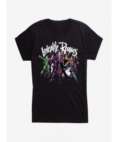 DC Comics Batman Loveable Rogues Girls T-Shirt $7.97 T-Shirts