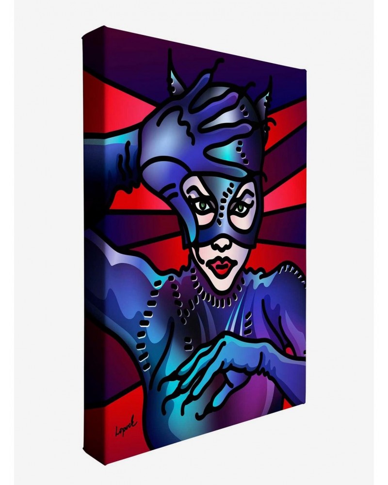 DC Comics Catwoman by Lisa Lopuck 11" X 14" Gallery Wrapped Canvas $31.82 Canvas