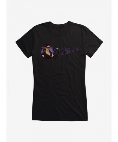 DC Comics Bombshells Catwoman Script Girls T-Shirt $10.21 T-Shirts