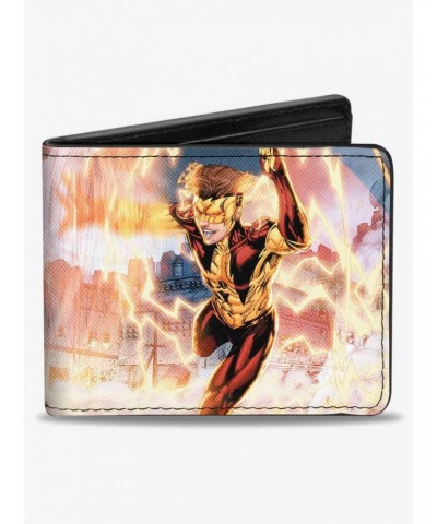 DC Comics New 52 Vibe Issue 3 Vibe and Kid Flash Cover Pose Bifold Wallet $7.73 Wallets