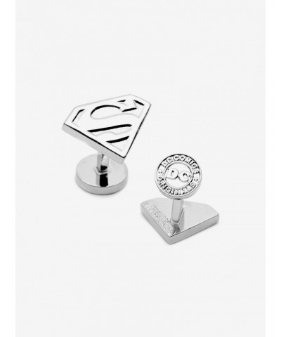 DC Comics Superman Silver Superman Shield Cufflinks $36.14 Cufflinks