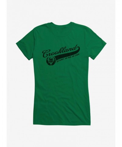 DC Comics Batman Crookland Girls T-Shirt $9.46 T-Shirts