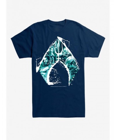 DC Comics Aquaman Icon Tide T-Shirt $10.99 T-Shirts