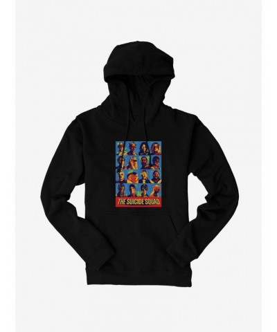 DC Comics The Suicide Squad Character Panels Hoodie $13.47 Hoodies