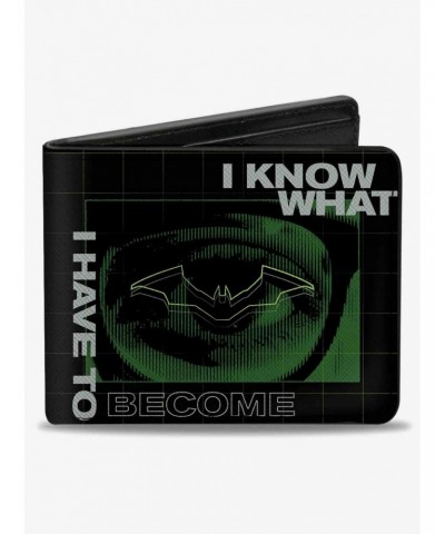 DC Comics The Batman Movie Riddler I Know What I Have to Become Quote Bifold Wallet $7.32 Wallets