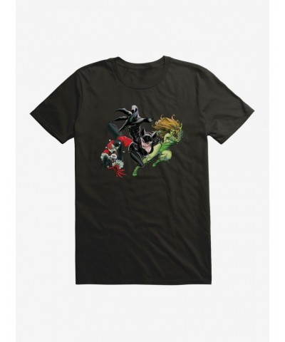 DC Comics Batman Harley Quinn, Cat Woman, And Poison Ivy T-Shirt $7.17 T-Shirts