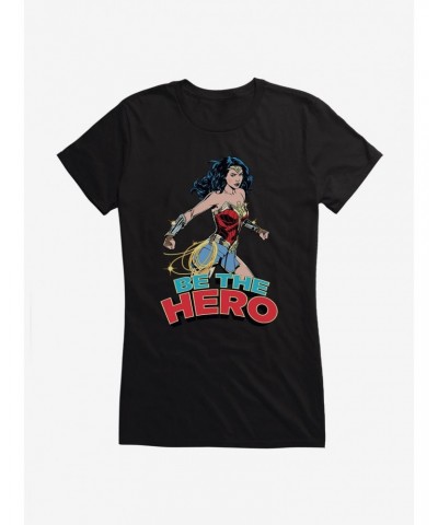 DC Comics Wonder Woman 1984 Hero In Action Girls T-Shirt $11.95 T-Shirts