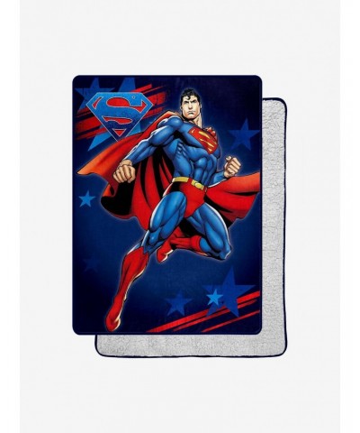 DC Comics Superman American Hero Oversized Throw $21.10 Throws