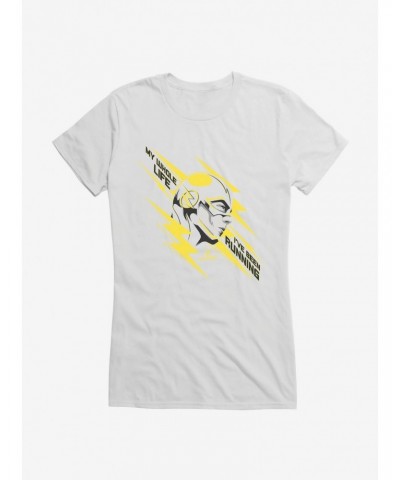 DC Comics The Flash Always Running Girls T-Shirt $10.46 T-Shirts