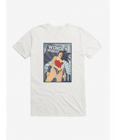 DC Comics Wonder Woman Over The City T-Shirt $9.80 T-Shirts