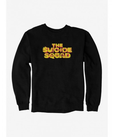 DC Comics The Suicide Squad Character Symbols Sweatshirt $15.50 Sweatshirts