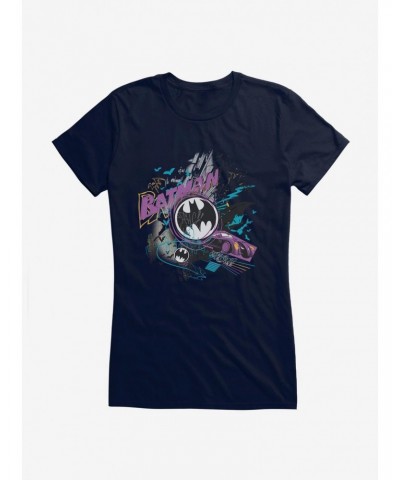 DC Comics Batman Logo Collage Girl's T-Shirt $9.96 T-Shirts