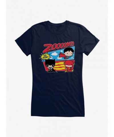 DC Comics Superman Vs The Flash Chibi Girls T-Shirt $10.71 T-Shirts