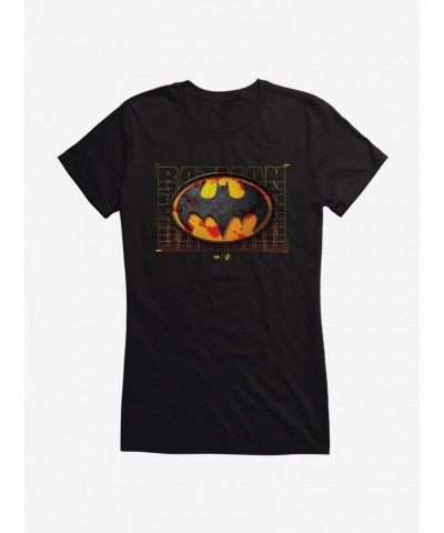 The Flash Batman Splatter Girls T-Shirt $10.96 T-Shirts