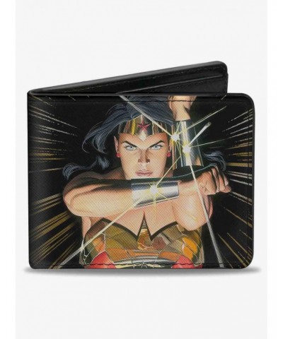 DC Comics Wonder Woman Mythology Crossed Pose Bifold Wallet $6.90 Wallets