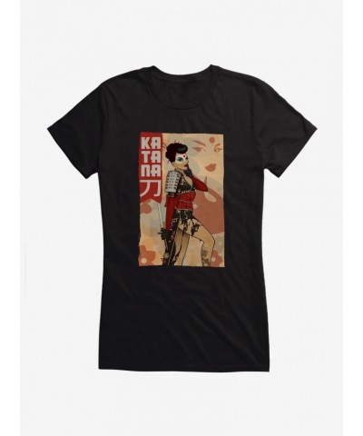 DC Comics Bombshells Katana Deadly Silent Girls T-Shirt $8.22 T-Shirts