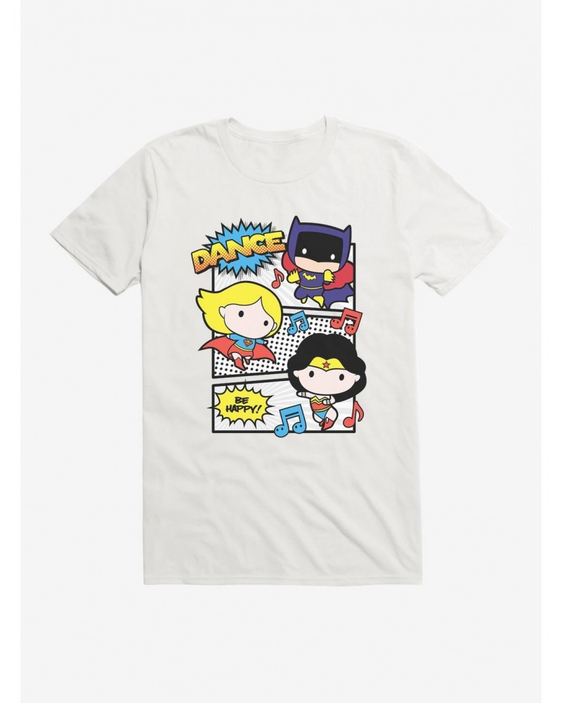 DC Comics Chibi Happy Dance Party T-Shirt $10.04 T-Shirts