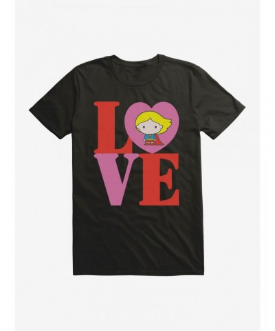 Supergirl Chibi Love T-Shirt $11.47 T-Shirts