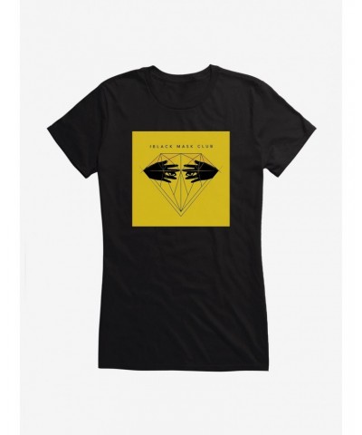 DC Comics Birds Of Prey Diamond Black Mask Club Girls T-Shirt $9.96 T-Shirts