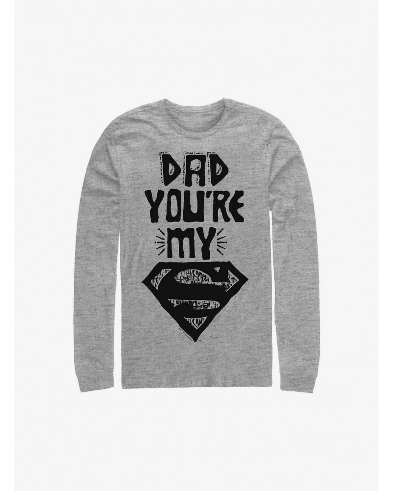 DC Comics Superman Dad You're My Superman Long-Sleeve T-Shirt $13.49 T-Shirts