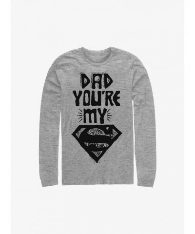 DC Comics Superman Dad You're My Superman Long-Sleeve T-Shirt $13.49 T-Shirts