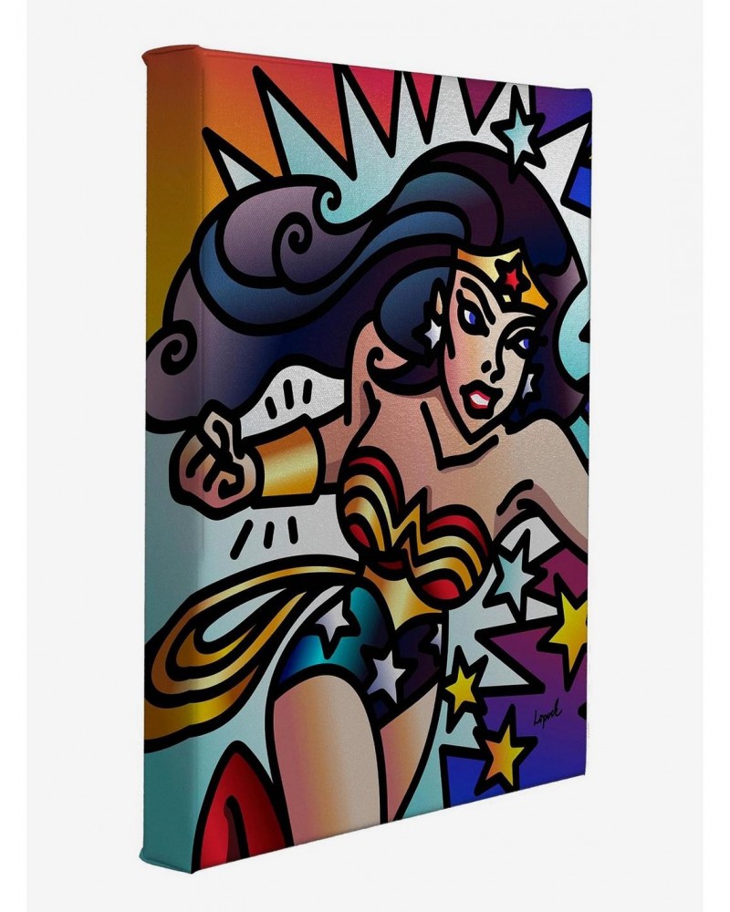 DC Comics Wonder Woman 14" x 11" Gallery Wrapped Canvas $39.09 Canvas