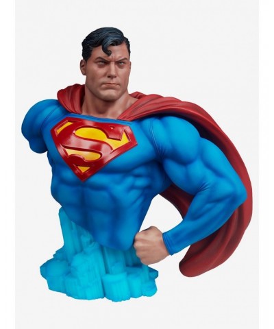 DC Comics Superman Bust By Sideshow Collectibles $85.31 Collectibles